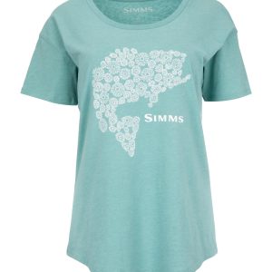 Women's Floral Bass T-Shirt