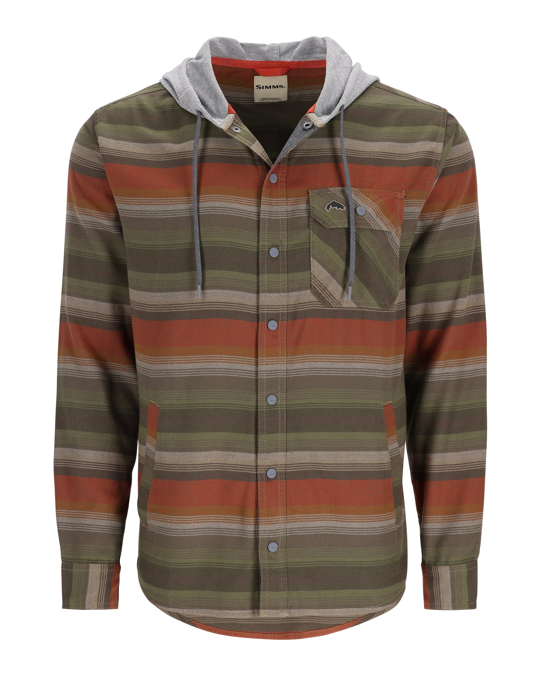 Men's Santee Flannel Hoody - Past Season - Image 6