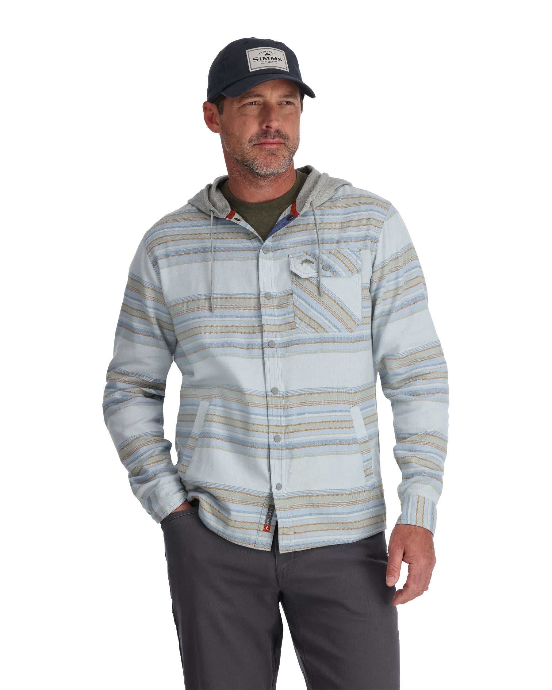 Men's Santee Flannel Hoody - Past Season - Image 2