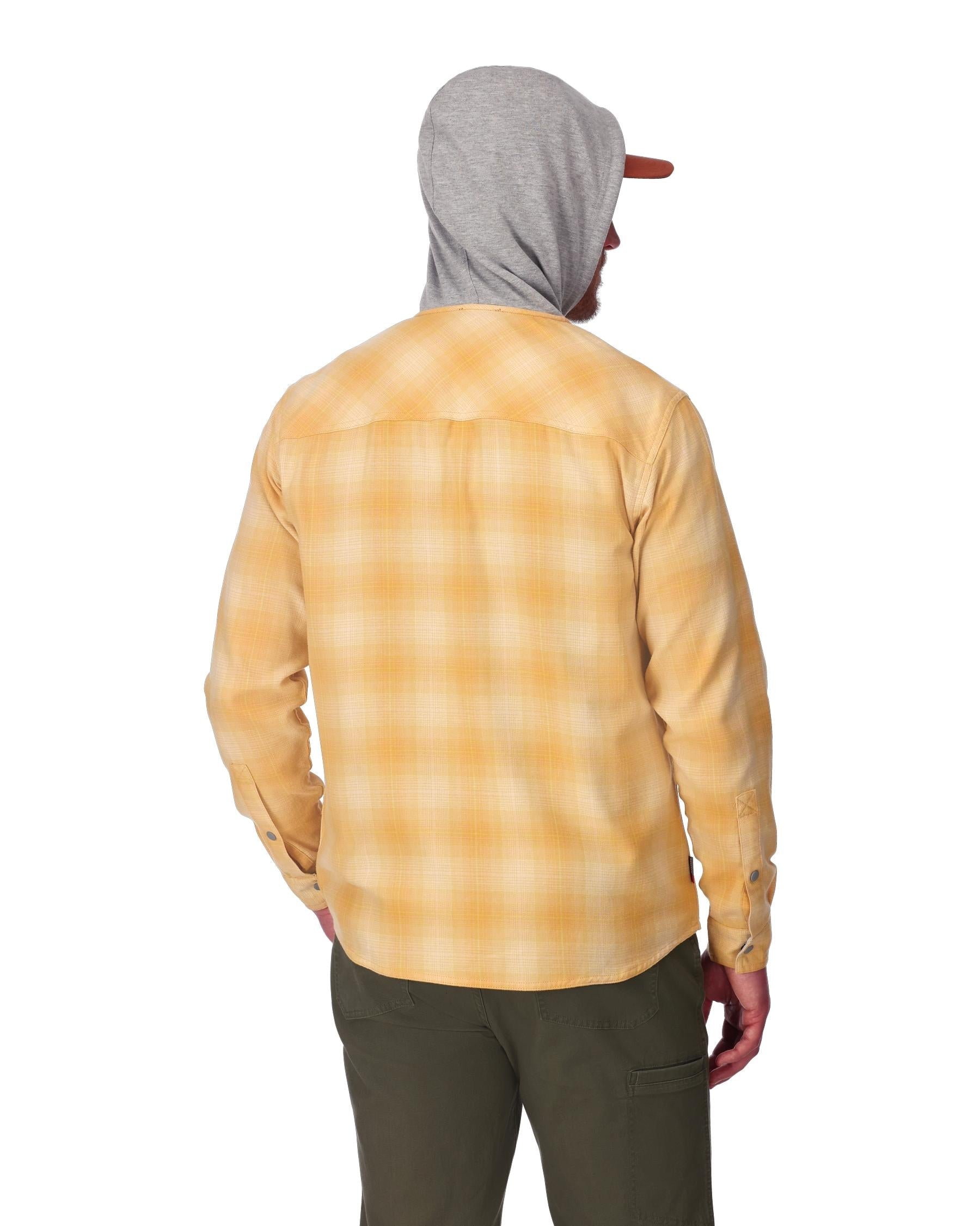 Men's Santee Flannel Hoody - Image 4
