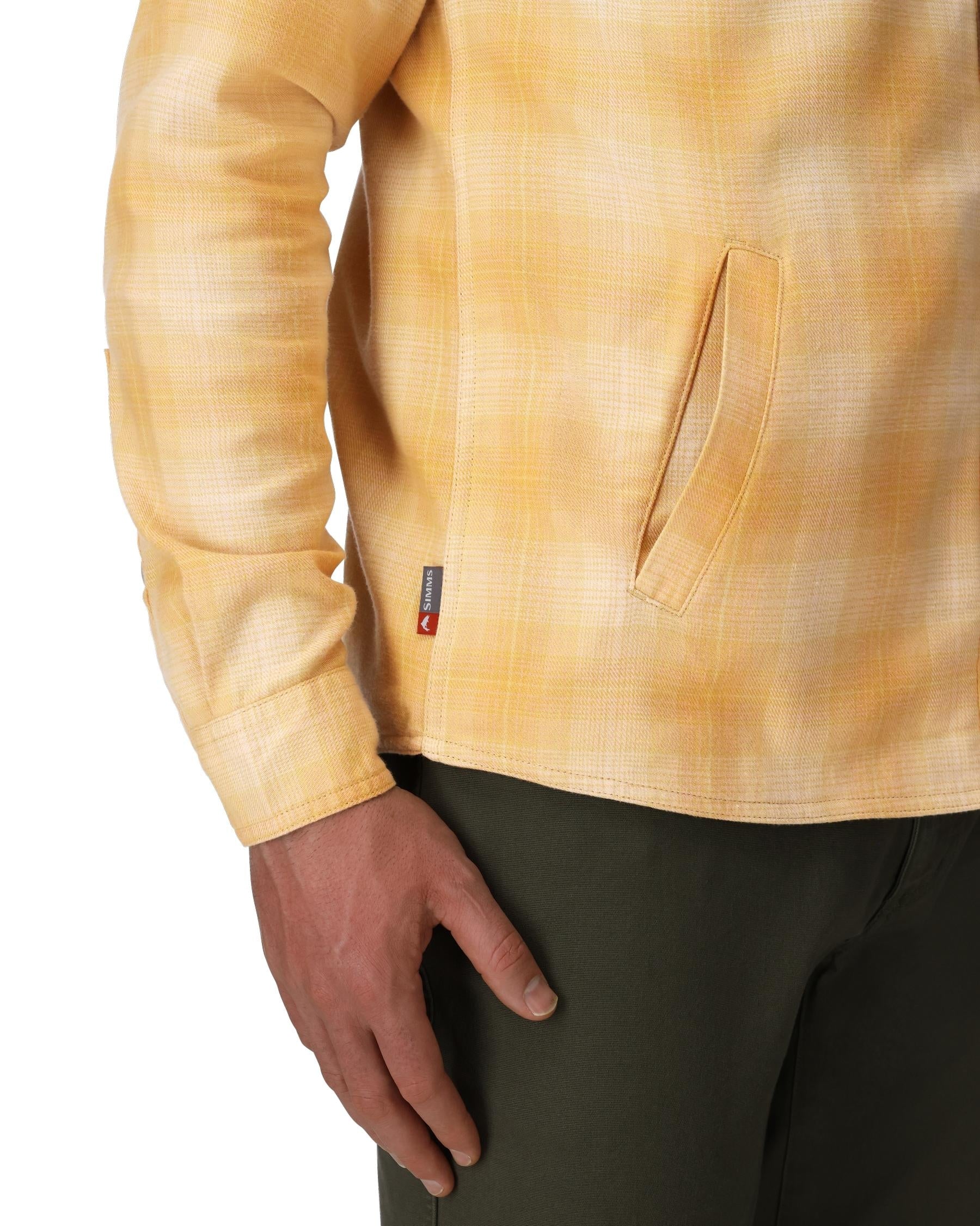 Men's Santee Flannel Hoody - Image 5