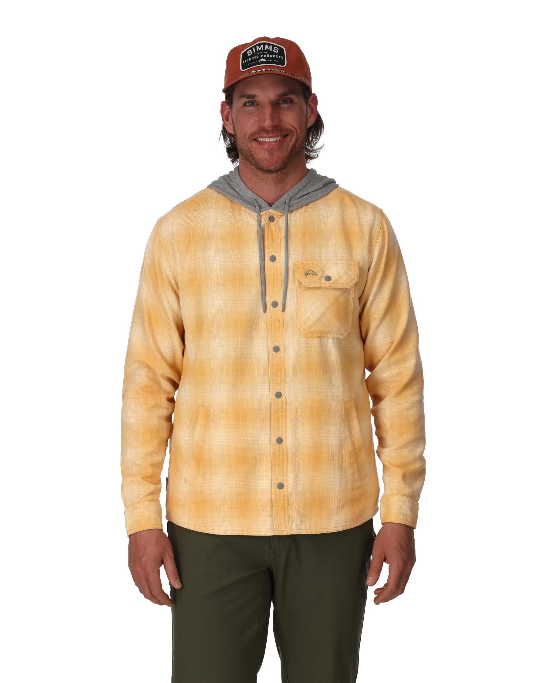 Men's Santee Flannel Hoody - Image 3
