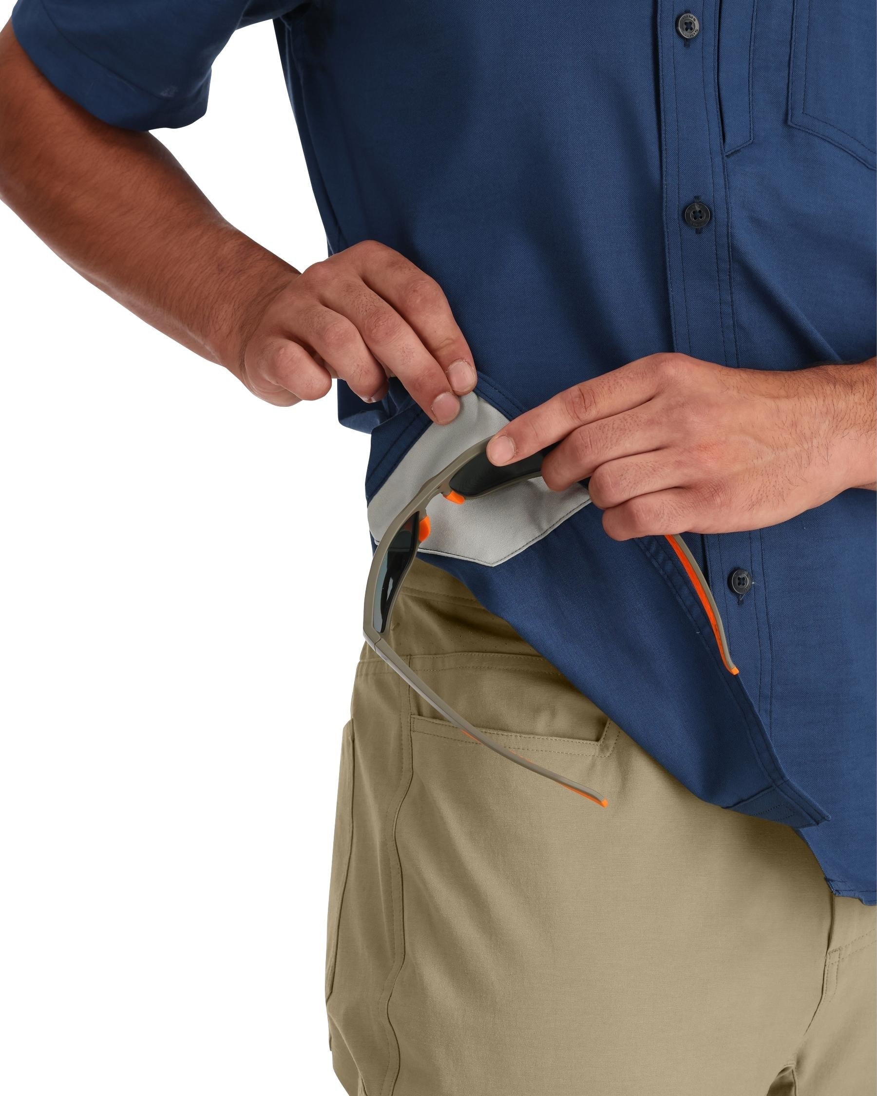 Men's Simms Shop Shirt - Past Season - Image 5