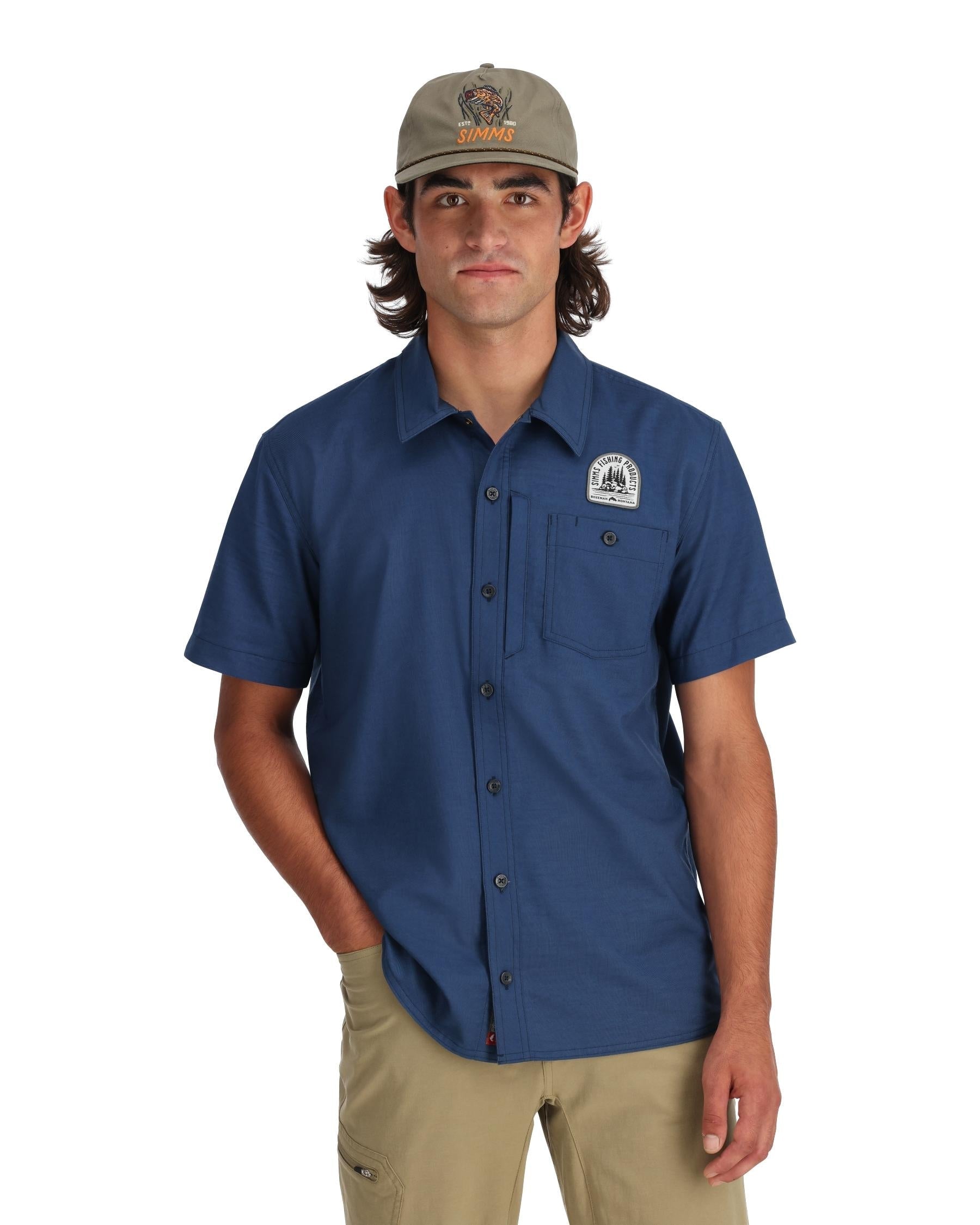 Men's Simms Shop Shirt - Past Season - Image 2