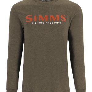 Men's Simms Logo LS Shirt