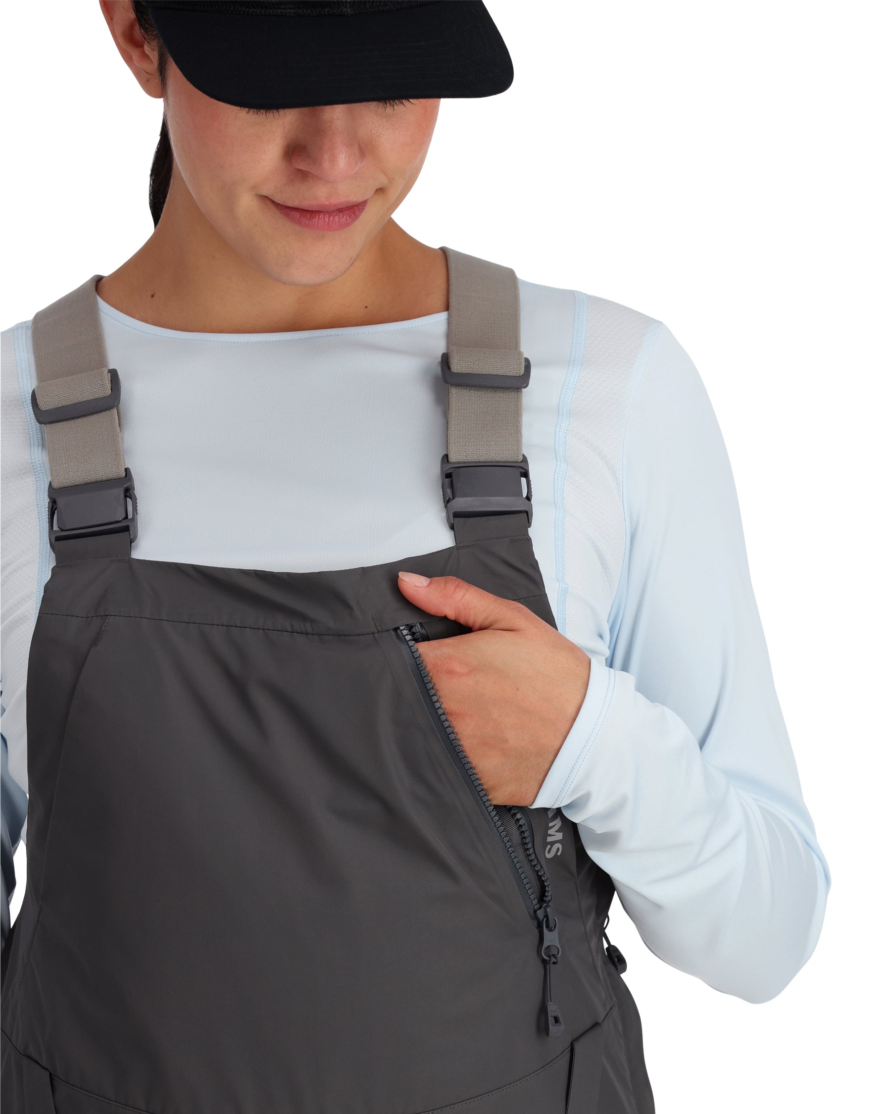 Women's Simms Challenger Fishing Bib - Past Season - Image 8