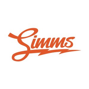Simms Lightning Sticker