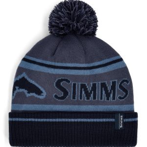 Tip-Up Pom Beanie