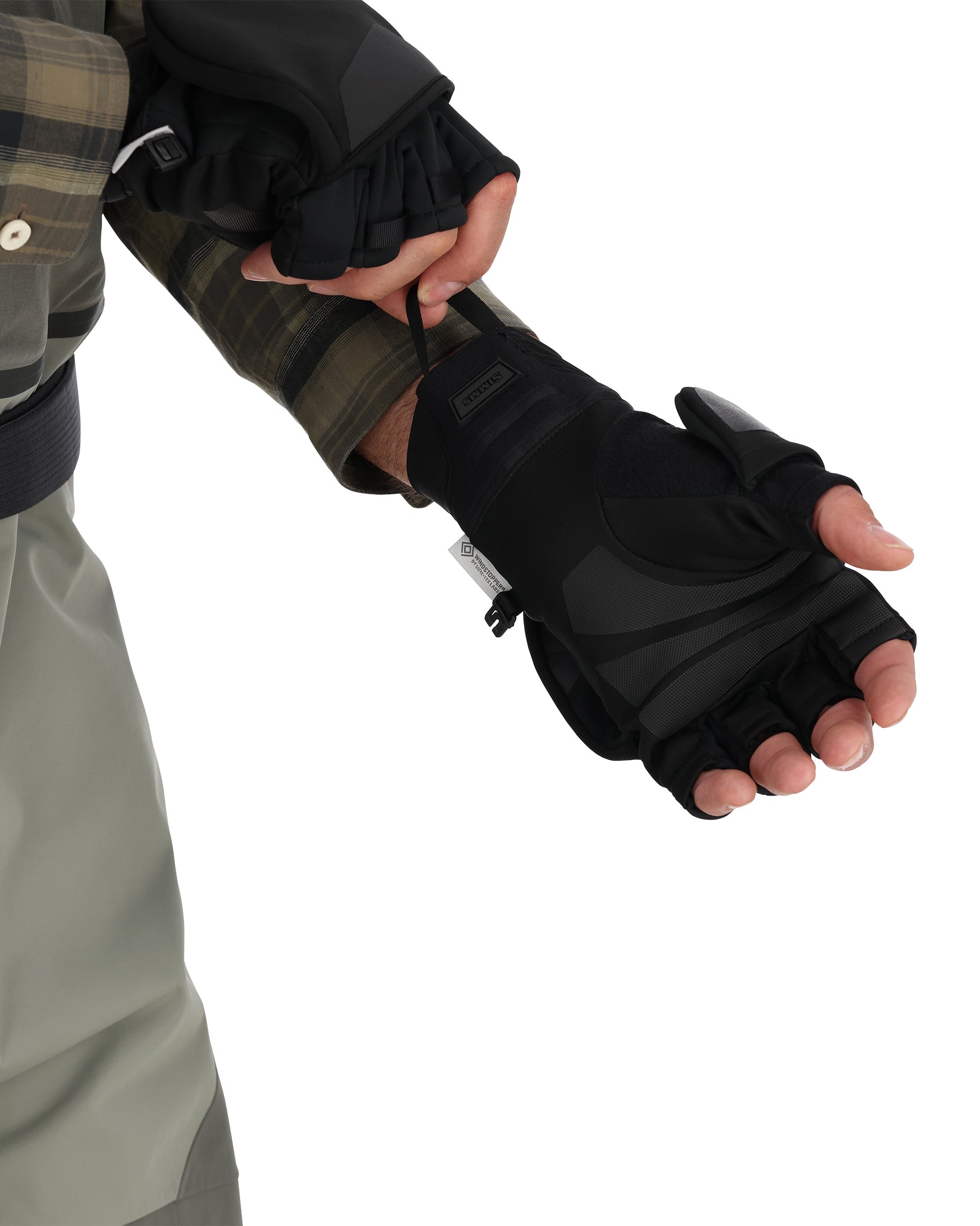 WINDSTOPPER® Foldover Fishing Mitt - Image 5