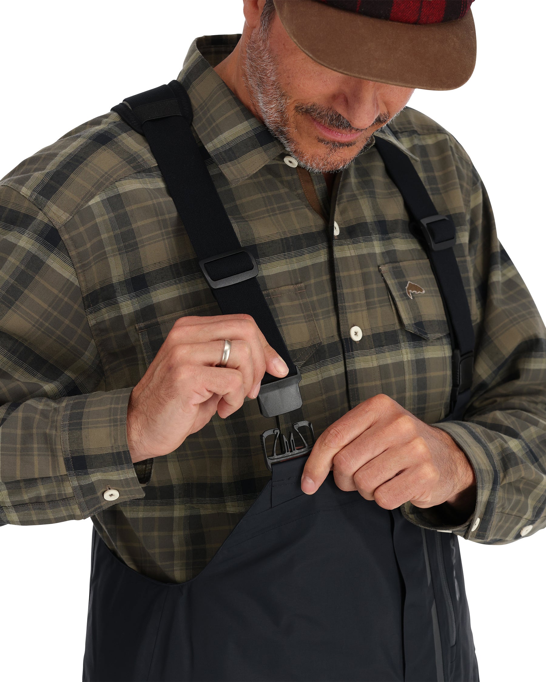 Men's Simms Challenger Insulated Bib - Image 7