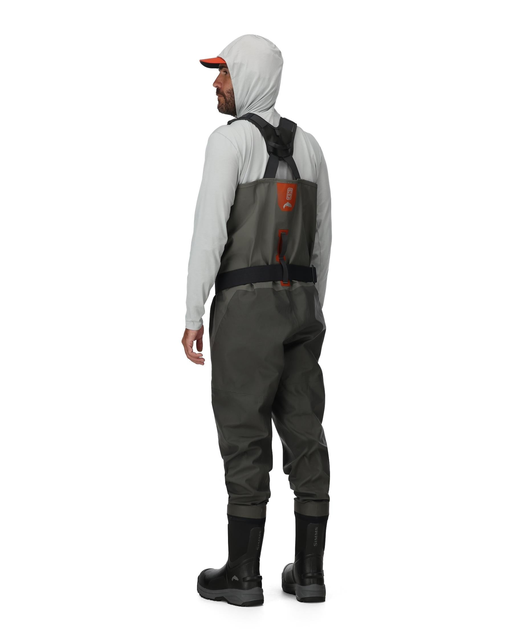 Men's G3 Guide Bootfoot Waders Rubber Sole - Image 3