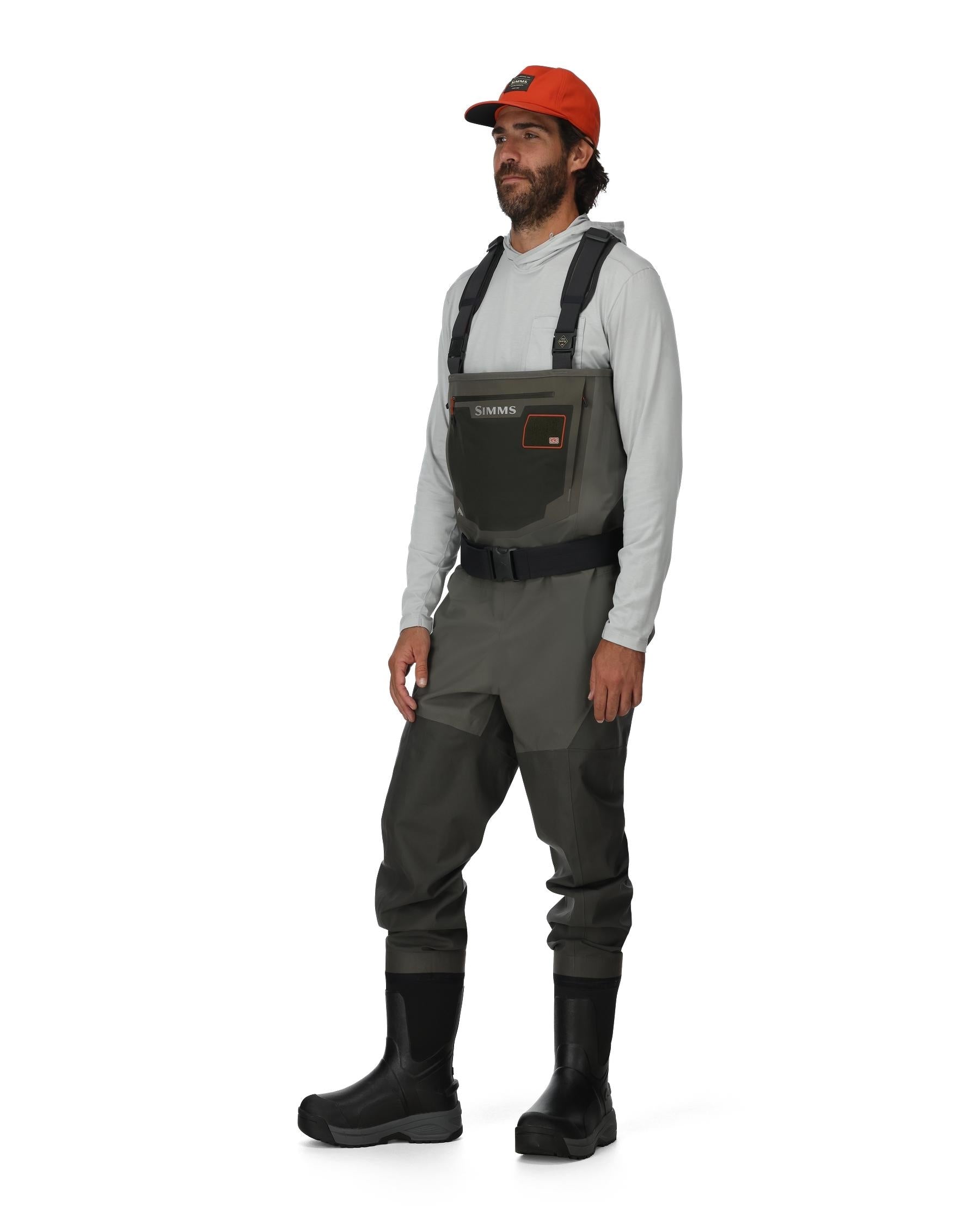 Men's G3 Guide Bootfoot Waders Rubber Sole - Image 2