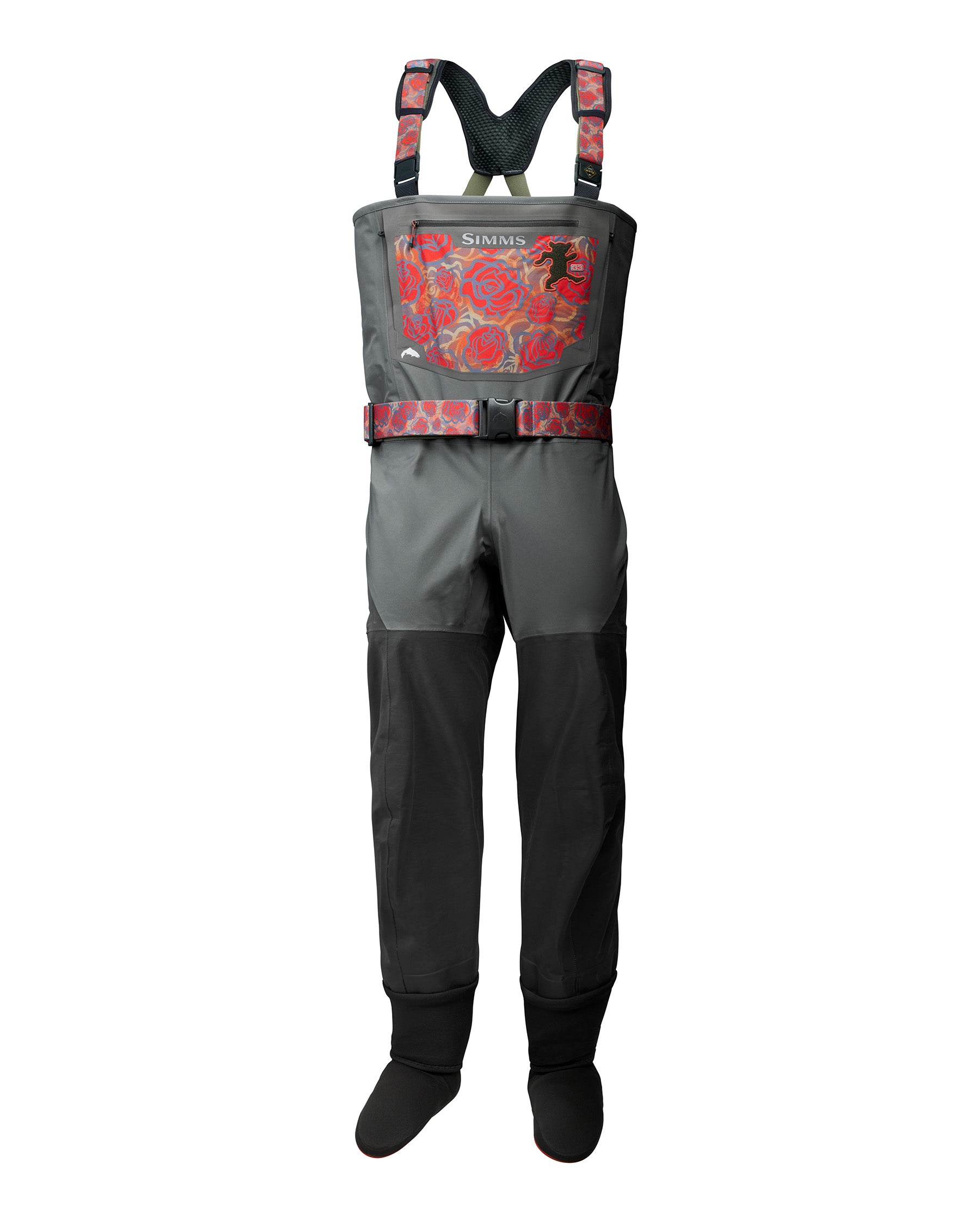Women's Grateful Dead G3 Guide Waders - Roses Edition - Image 6