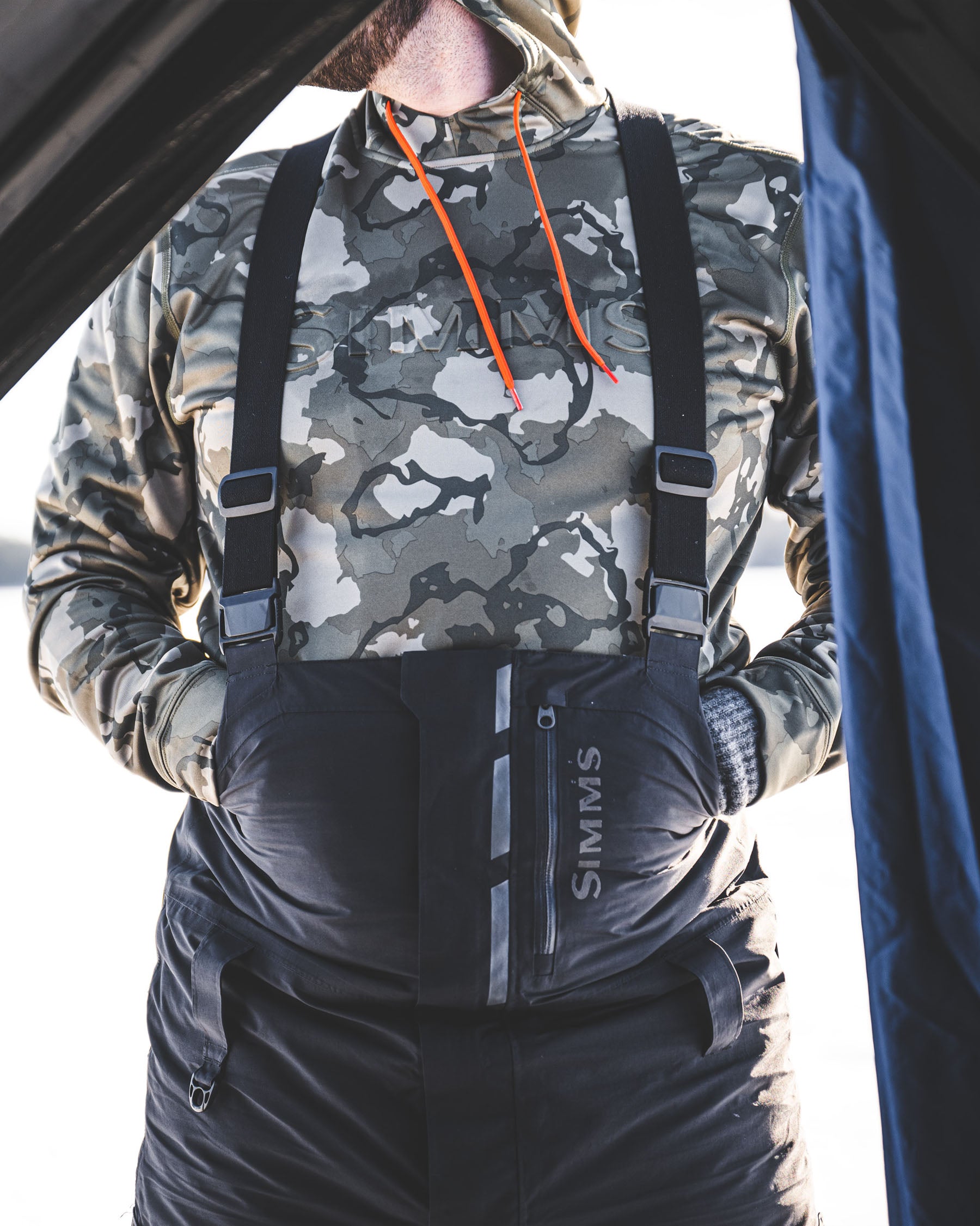Men's Simms Challenger Insulated Bib - Image 2