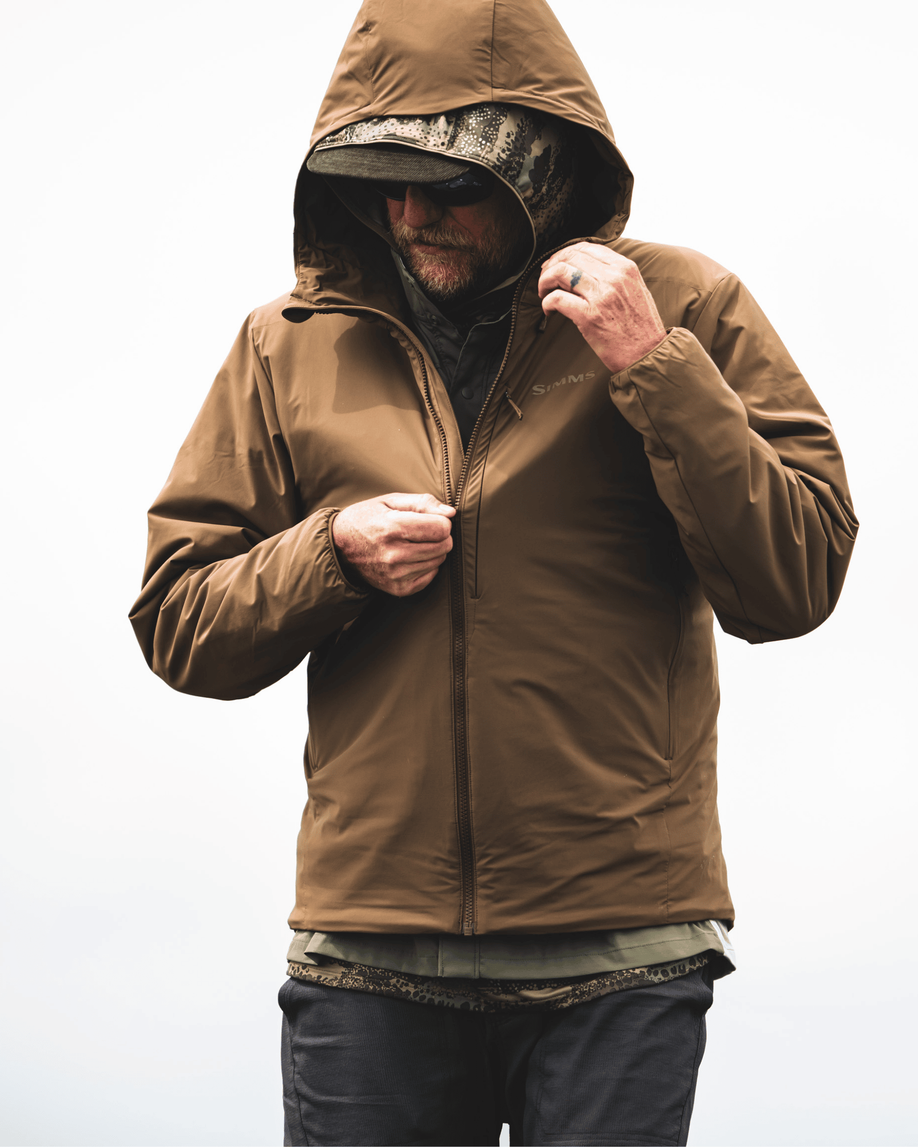 Men's Midstream Wool Insulated Hooded Jacket - Image 2